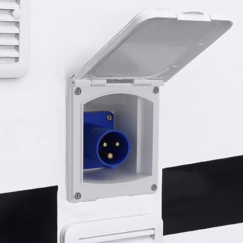 Wohnwagen Wohnmobil Einbau CEE 16A 230V Caravan Einspeisestecker Steckdose IP44