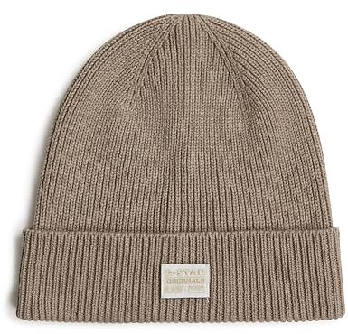 G-Star Herren Geffo Long Beanie, Beige (Elephant Skin D25511-D784-G106), PC