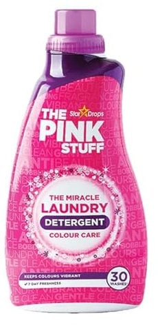 8er Pack - Stardrops Pink Stuff Waschmittel Colour Care, 30 Wäschen - 960ml
