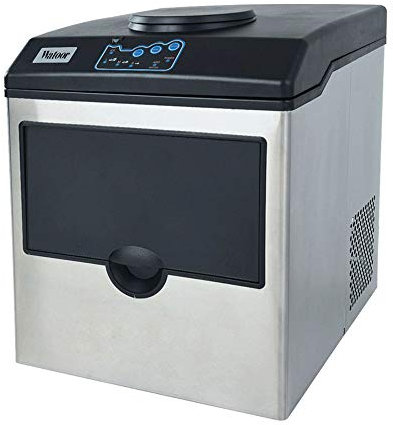 TEmkin Machine à glaçons de comptoir, Machine à glaçons Portable, Produit 33 LB de Glace en 24 Heures, glaçons prêts en 10 Minutes, Machine à glaçons électrique adaptée au Bureau du Bar Hoom