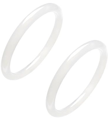 Qrity 20 Stück O Ring Dichtungsringe, Silikon O-Ringe, 7mm OD 1mm Breite, Silikon Unterlegscheiben Dichtungen, Dichtung O-Ring für Elektronische Produkte