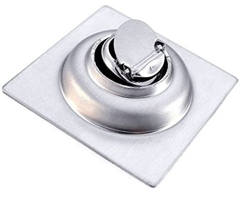 NGYYIO Duschablaufabdeckung Stainless Steel Floor Drain Shower Grate Garbage Tile Inlay Square Floor Garbage Grate Bathroom Floor Drain Drain Filter