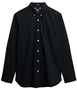 Superdry Herren Figurbetontes Essentials Lite Hemd