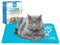 Pawtasy Kühlmatte Katzen Hunde Kühldecke für Katzen Kühlkissen mit Ungiftiges Gel für Klein Haustiere Hundekühlmatte Selbstkühlend Hund Kühl Kühlende Hundematte - S 50 x 40 cm