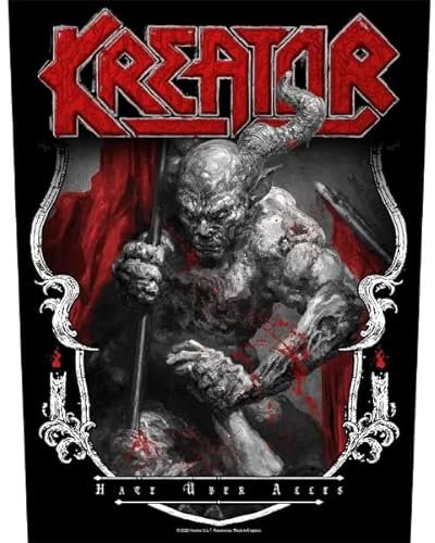 KREATOR - HATE UBER ALLES - Backpatch - Halle15Clothes