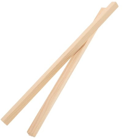 HOMOBABE Innovative DIY Wooden Chopstick Mold Unfinished Chopsticks Making Kit Natural Wood Strips Supply