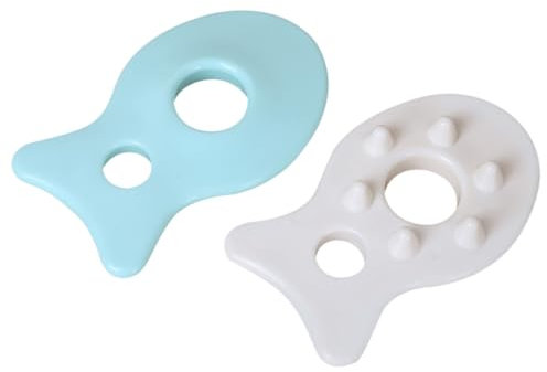 NIYANGLE 2stücke Massagewerkzeuge Für Gesicht Und Körper Gua-sha-schaberplatte Zur Meridian-therapie Akupunktur-massagegerät Aus Natürlichen Materialien Schönheits-schaber Für Verbesserte d