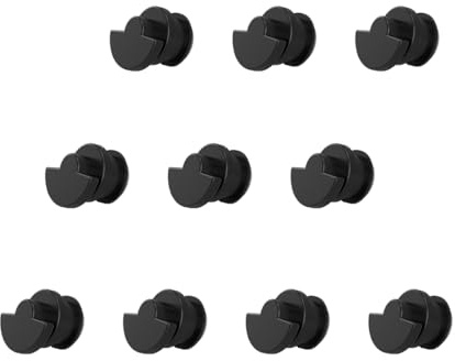 MAIWO Screws Kit for M.2 SSD Mounting on External Enclosure, Silicone Plug Rubber Fastener for Fixing M.2 NVMe SATA mSATA SSD into Reader Adapter Case (10PCS)