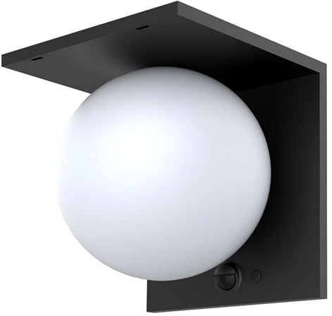 Lumisky Solar Wandleuchte mit Bewegungsmelder LED Kaltweiß BOLLY WALL H14cm