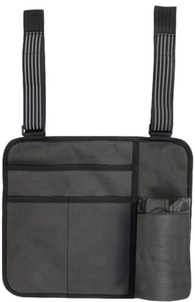 Airplane Bag Organiser, Airplane Seat Back Organiser, Airplane Seat Bag, Airplane Tray Cover, Lightweight Travel Media Bag (for Airplanes, Passports, Mobile Phones, Black, 35.5 cm)