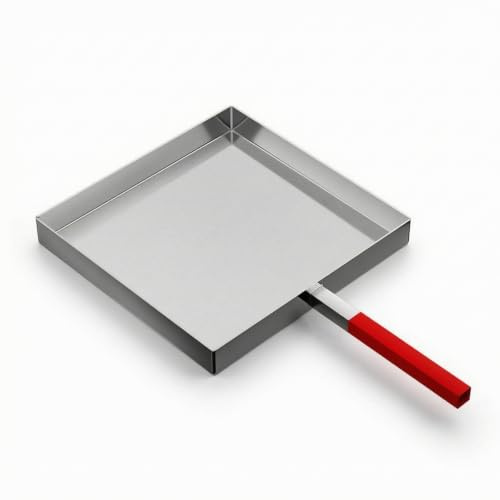Bffcnl Plancha Asar Plancha con Mango muy Grande Sartén Perforada para Hostelería, Olla De 31 32 4 Cm, 2MM De Espesor