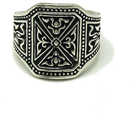 Sterling silber Herren Ring 925 Empress Größe 52-74