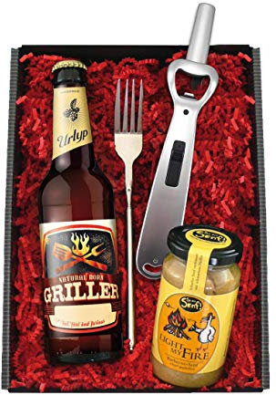 Bier-Geschenkbox Natural Born Griller
