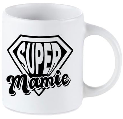 Tip Top Tshirt Mug céramique Super Mamie 350ml