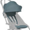 BABYZEN YOYO 6+ Colour Pack, Aqua - Textiles Only: Seat Cushion, Matching Hood & Zipped Back Pocket - Requires YOYO2 Frame (Sold Separately)