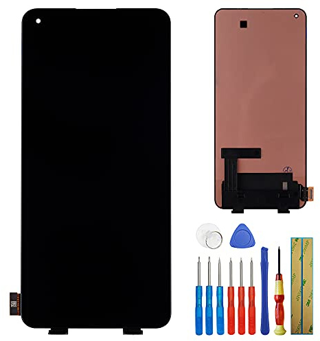 E-YIIVIIL Pantalla táctil de repuesto compatible con Xiaomi Mi 11 Lite M2101K9AG de 6,55 pulgadas, con herramientas