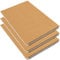 KOHAND Skizzenbuch, A3, Krafteinband, Spiralbindung, Skizzenblock, 30 Blatt/60 Seiten, blanko Papier, Skizzenbuch für Skizzieren, Scrapbooking, 420 x 297 mm, 3 Stück