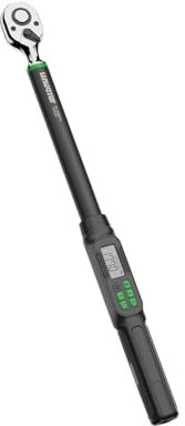 LLAVETOR Digitaler Drehmomentschlüssel 1/2 Zoll, ±2% Fehlergenauigkeit, Fahrrad & Motorrad Drehmomentschlüssel mit Summer und LED-Blitzbenachrichtigung (1/2, 10-200Nm)