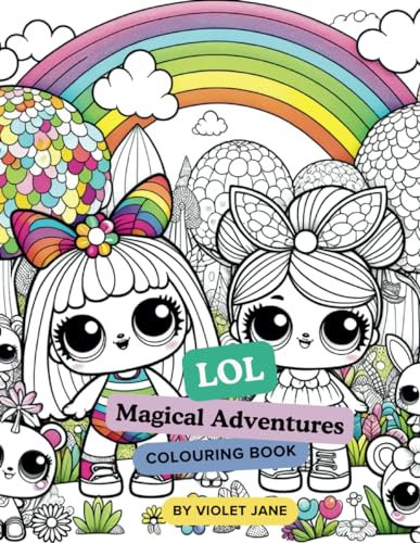 LOL Magical Adventures colouring book