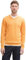 TOM TAILOR Herren Strickpullover mit V-Ausschnitt, 37378 - Peachy Orange Melange, L