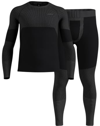 Odlo Herren Fundamentals Performance Warm Set Long Baselayer-Set (2er Pack)
