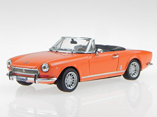 Fiat 124 Spider BS orange Modellauto 24604 Vitesse 1:43