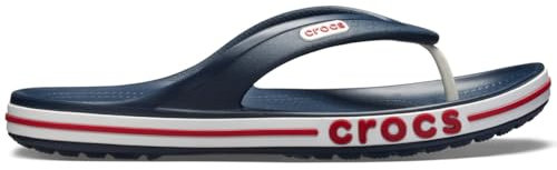 Crocs Unisex Adulto Bayaband Flip Infradito, Navy/Pepper, 45/46 EU