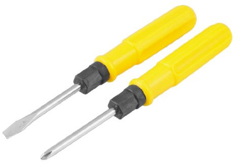 Aexit Lot de 2 doubles pointes 6 mm à fente Phillips Tournevis Outils 5,7 mm 885S516