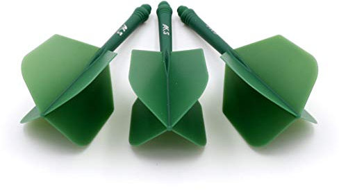 CUESOUL Darts integrierte Darts und Flight Standard Form, 3-teiliges Set (CSAK-53YS-L)