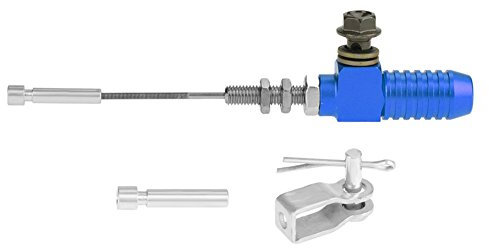 Pompa freno frizione, M10x1,25mm Pompa freno universale per pompa frizione idraulica per cilindro maestro(Blu)