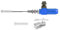 Pompa freno frizione, M10x1,25mm Pompa freno universale per pompa frizione idraulica per cilindro maestro(Blu)