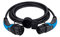 lighteu, DasVolt® EV/Cable de Carga para vehículos eléctricos e híbridos | Tipo 2 a Tipo 2 | 32 amperios (7,2 kW) / una Fase | Cable de Carga doméstico de 5m IP55