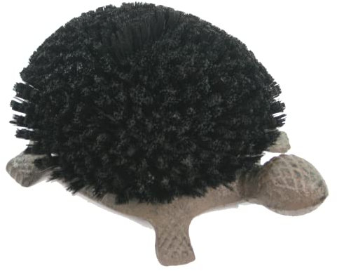 Cepillo tradicional de hierro fundido para botas de agua o diseño de tortuga. Para botas de fútbol, zapatos de golf, botas de senderismo