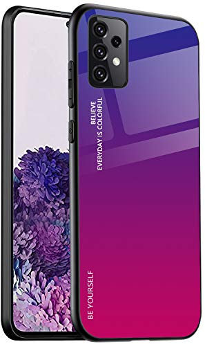 ALAMO Schutzhülle aus Hartglas für OnePlus 9 Pro, bunt Schutzhülle aus Hartglas + TPU Silikon – Farbe 4