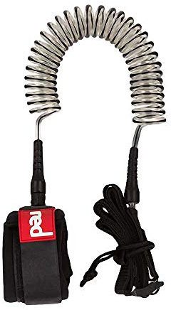 Red Paddle Unisex – Erwachsene 8′ Coiled SUP Leash Sicherheitskabel, Mehrfarbig, Uni