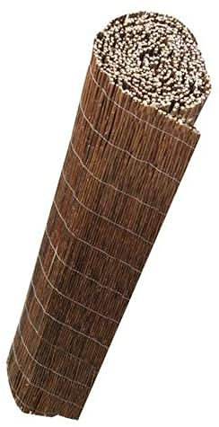 Mugar- Mimbre sin Pelar Premium- CERRAMIENTO VARIAS MEDIDAS.Cañizo Mimbre Natural grueso. ELIJA LA MEDIDA (Mimbre 1 x 5 m)
