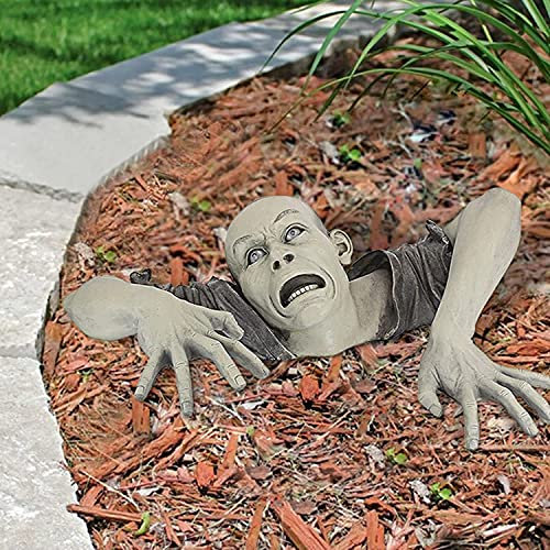 abbcoert Halloween-Zombie-Gartenstatue, Dekoration für beste Halloween-Friedhofs-Dekoration, Halloween-Dekorationen für Terrasse, Rasen, Hof, Urlaubsgarten, Geschenk