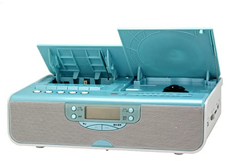 ZXNQ Unidad de CD/MP3/cinta USB - Reproductor de Disco U/Grabador SD - Repetidor de Radio FM/Am