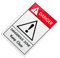 iplusmile Autocollant De Panneau Davertissement De Zone Dangereuse Panneau De Danger pour Machines Dusine