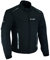 BI ESSE Veste de moto Veste imperméable avec,en tissu de moto, scooter,voyage,amovible,aéré,gilet thermique 4 saisons (FR/ES, Alpha/lettres, 7TG, Taille normale, Taille normale, Noir)