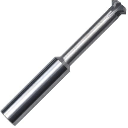 VHM Vor- und Rückwärtsentgrater Fasenfräser 3-12mm - Ø6x90°x58mm, Vollhartmetall