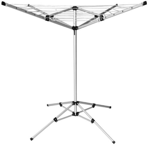 4 Arm Rotary Washing Line Airers, Clothes Airer Outdoor, Portable, Foldable & Freestanding Clothes Lines Washing Line Airers For Indoor & Outdoor Dryer Caravan, 18 M Drying Space