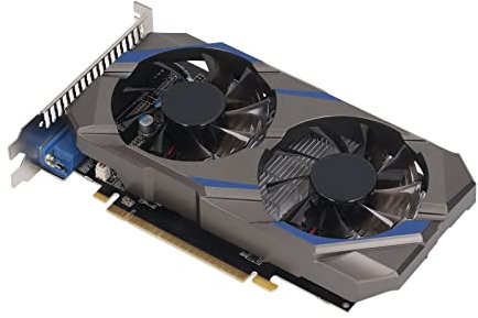 Scheda grafica desktop, 4 GB DDR5 Gaming Scheda video 1070 MHz 5010 MHz Dual Fan per PC (750 4 GB)