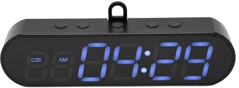 Gym Timer, tragbarer magnetischer Intervall-Timer mit Haken, digitaler Workout-Timer für Home Gym, Countdown UP Stoppuhr Fitness-Uhr mit wiederaufladbarer Batterie für Garage
