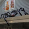 Araignée Géante Halloween, Outdoor Decorations Large Fake Hairy Spider avec Yeux Rouges, Deco Horreur pour Jardin Cour Maison Hantée, Patio (F#160cm)