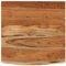 vidaXL Mensola a Muro 40x40x2,5cm Quadrata Massello Acacia Bordi Vivi, mensola a Muro, ripiano a Muro, ripiano, ripiano a Parete, mensola