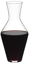 RIEDEL Veloce Dekanter, Einzelpackung, klares Kristallglas, maschinell gefertigt