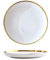 OQHAIR Juego De Vajilla De Cerámica con Borde Dorado Platos Y Platos De Mármol De Estilo Europeo Plato De Pastel De Porcelana Bandeja De Frutas De Pastelería Vajilla De Cerámica Plato De