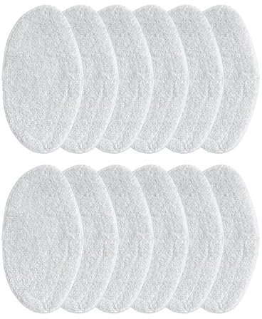Kit Di Accessori For Parti Di Panni Lavabili For Mocio Da 12 Pezzi, Compatibile Con Vaporetto, Parti Di Panni In Microfibra For Aspirapolvere A Vapore PAEU0332, Compatibili Con Polti