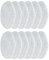HSIFSKK Kit di Accessori for Parti di Panni Lavabili for Mocio da 12 Pezzi, Compatibile con Vaporetto, Parti di Panni in Microfibra for Aspirapolvere A Vapore PAEU0332, Compatibili con Polti